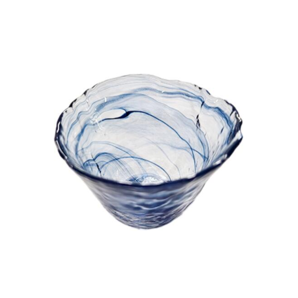 Glass Cup Navy