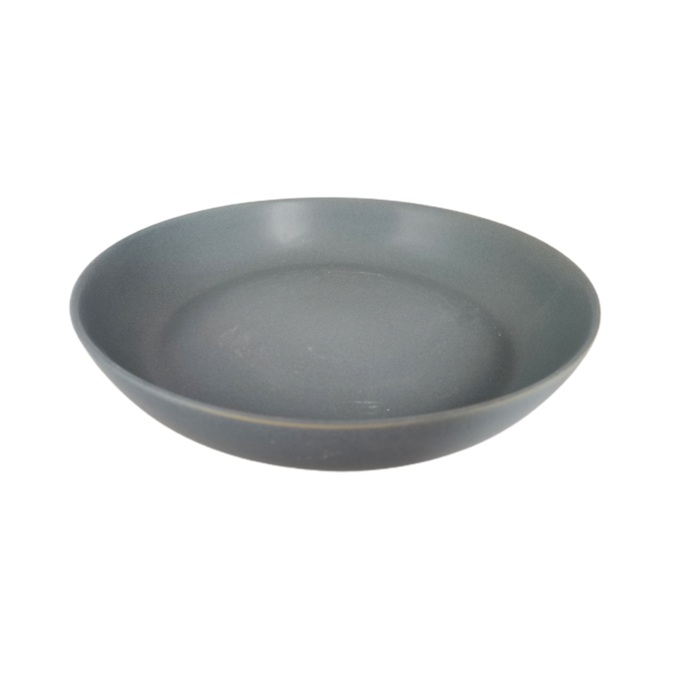 Tableware without Base Deep Dish Gray 18cm