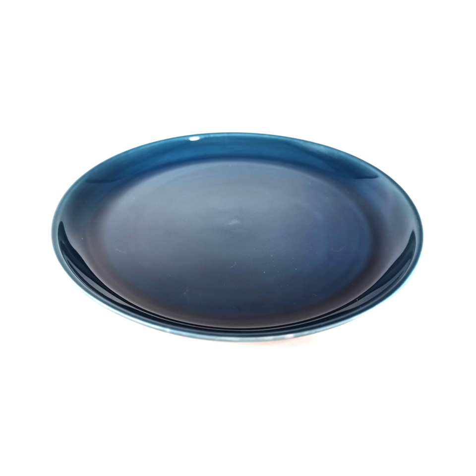 Tableware without Base Flat Dish Navy 21cm
