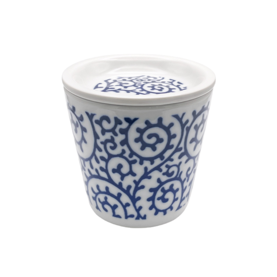 Soba Cup & Mini Plate Set Takokarakusa 8.5cm