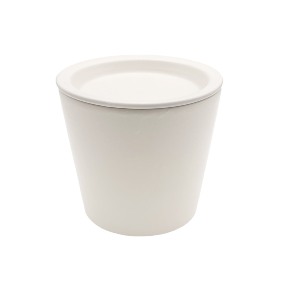 Soba Cup & Mini Plate Set Neutral White 8.5cm