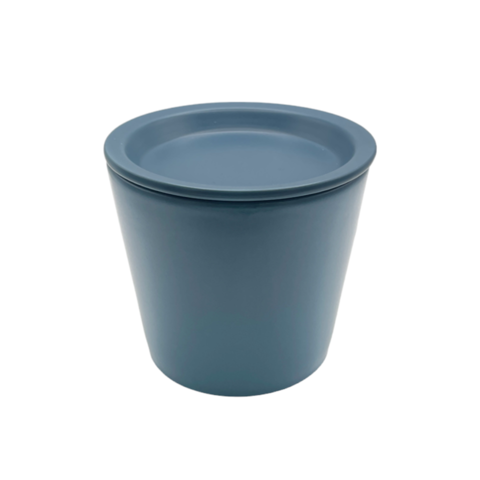Soba Cup & Mini Plate Set Neutral Blue 8.5cm