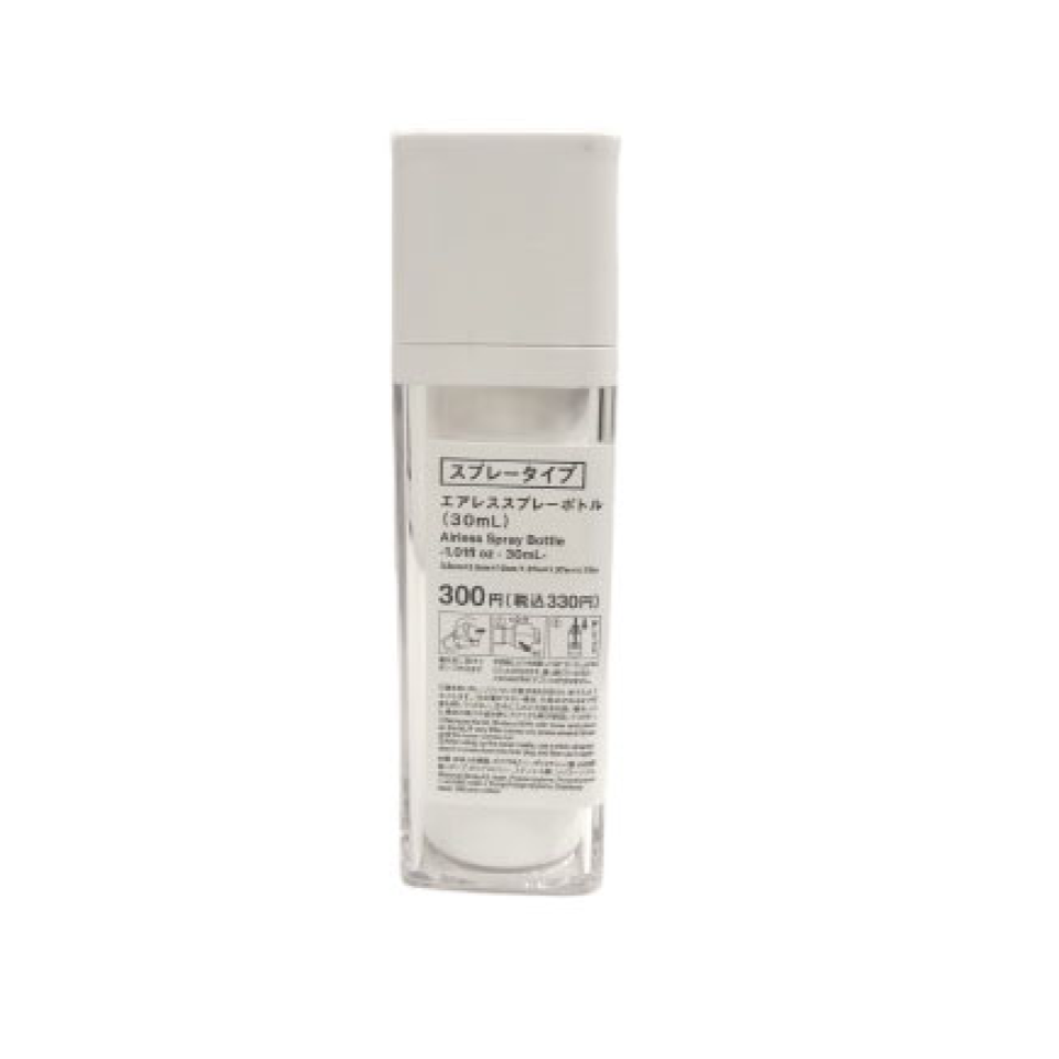 Airless Spray Bottle 30ml