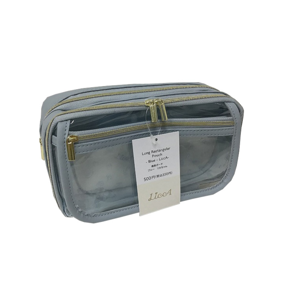 Long Rectangular Pouch Blue LiccA