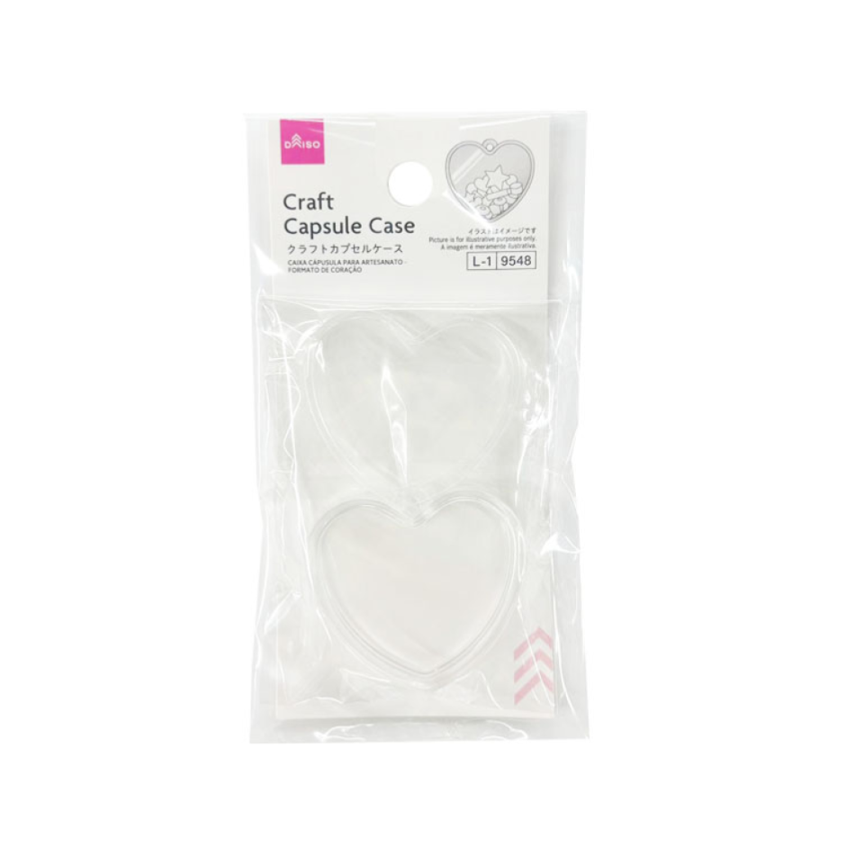 Craft Capsule Case Heart Type
