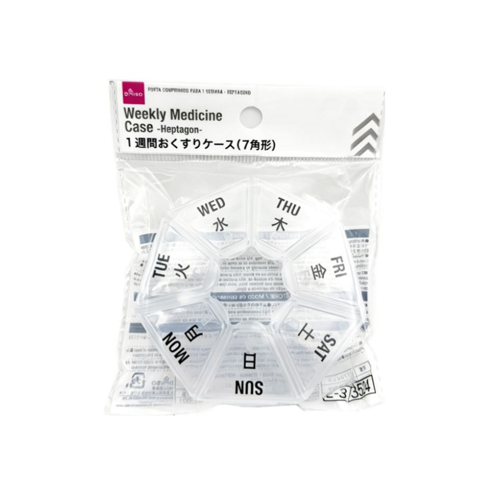 Weekly Medicine Case Heptagon