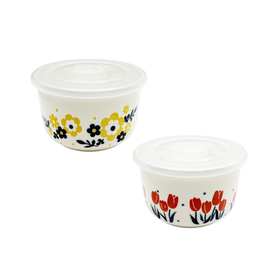 Stamp Fleur Food Container S 10.5cm