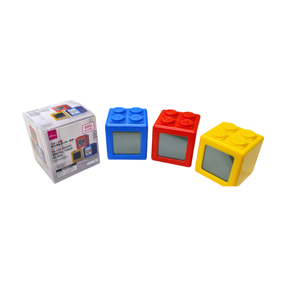 Block Shape Digital Timer Clock