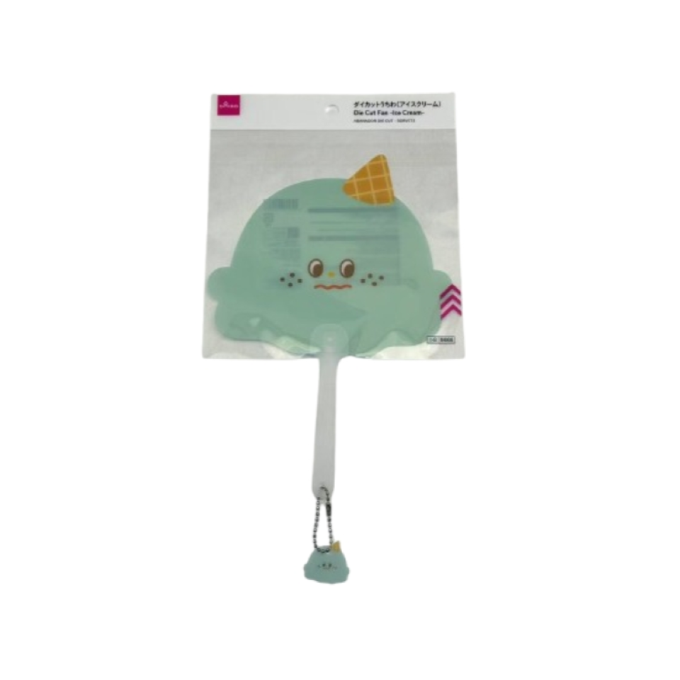 Die Cut Fan Ice Cream