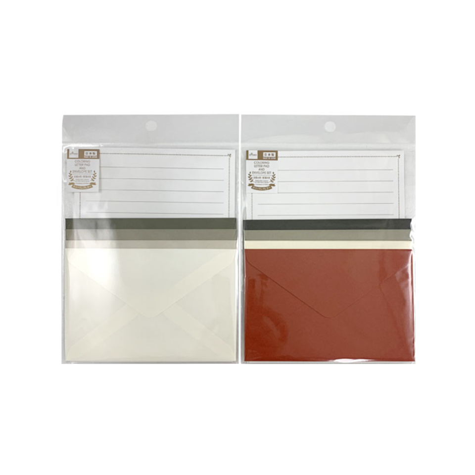 Coloring Letter Pad and Envelope Set 5 and 6
