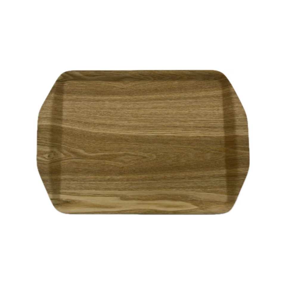 Wooden Tray with Non Slip Grip and Handle 36cm x 25cm
