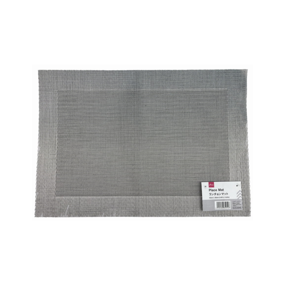 Place Mat Silver 43cm x 30cm