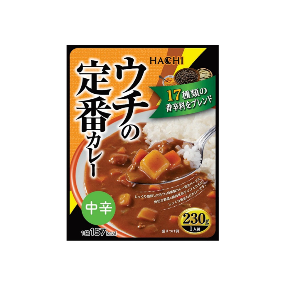Hachi Foods Our Standard Curry Medium Spicy 230g