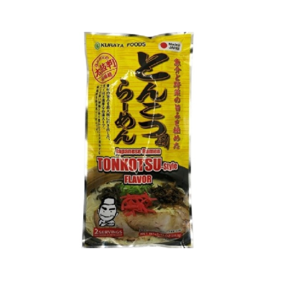 Kurata Foods Menzo Meat-Free Tonkotsu Ramen Dried Noodles