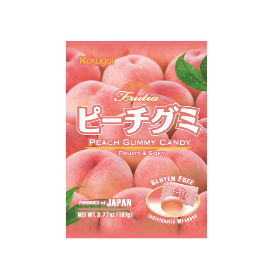 Kasugai Peach Gummy 107g