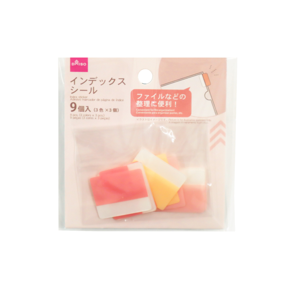 Index Stickers Pink