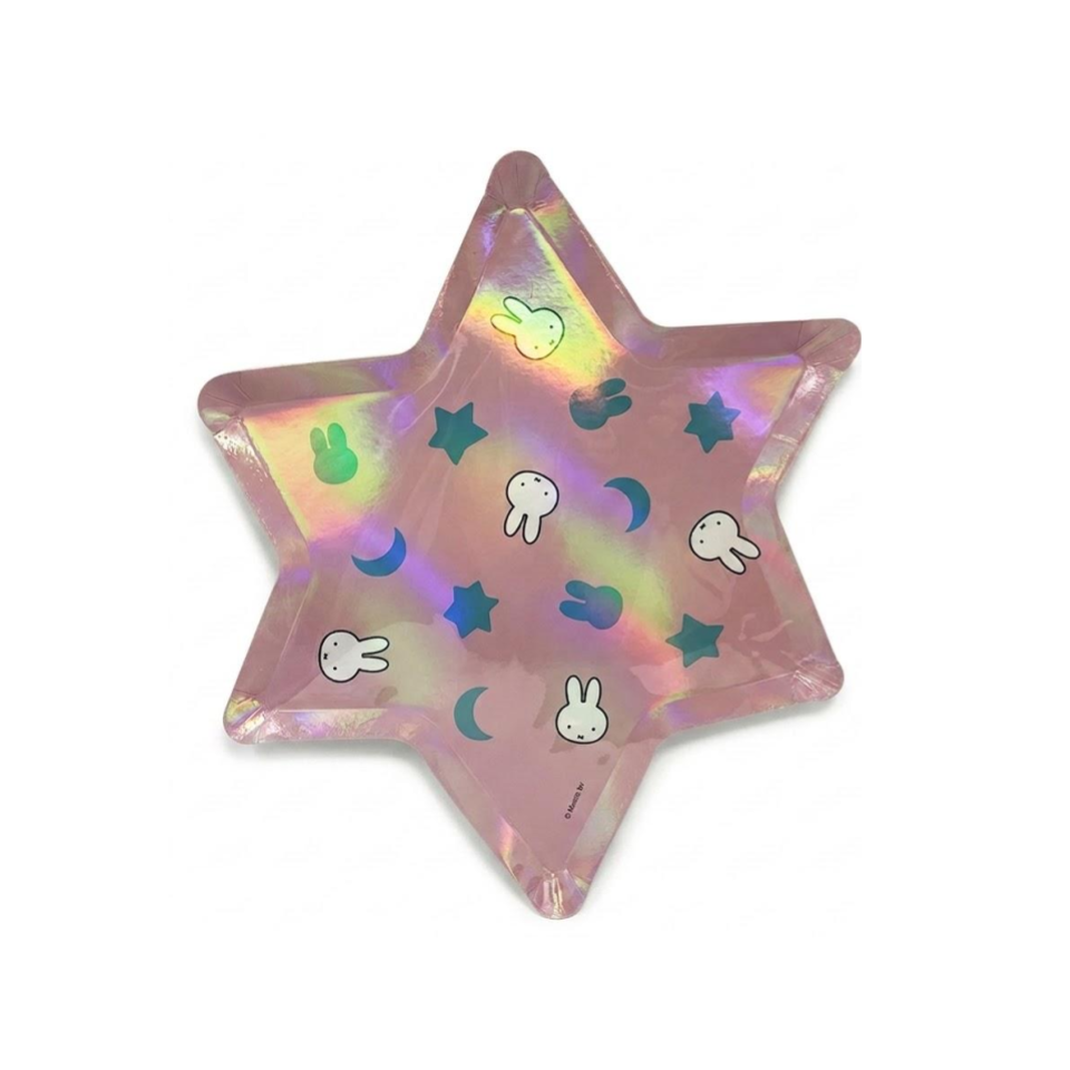 Star Shaped Paper Plate