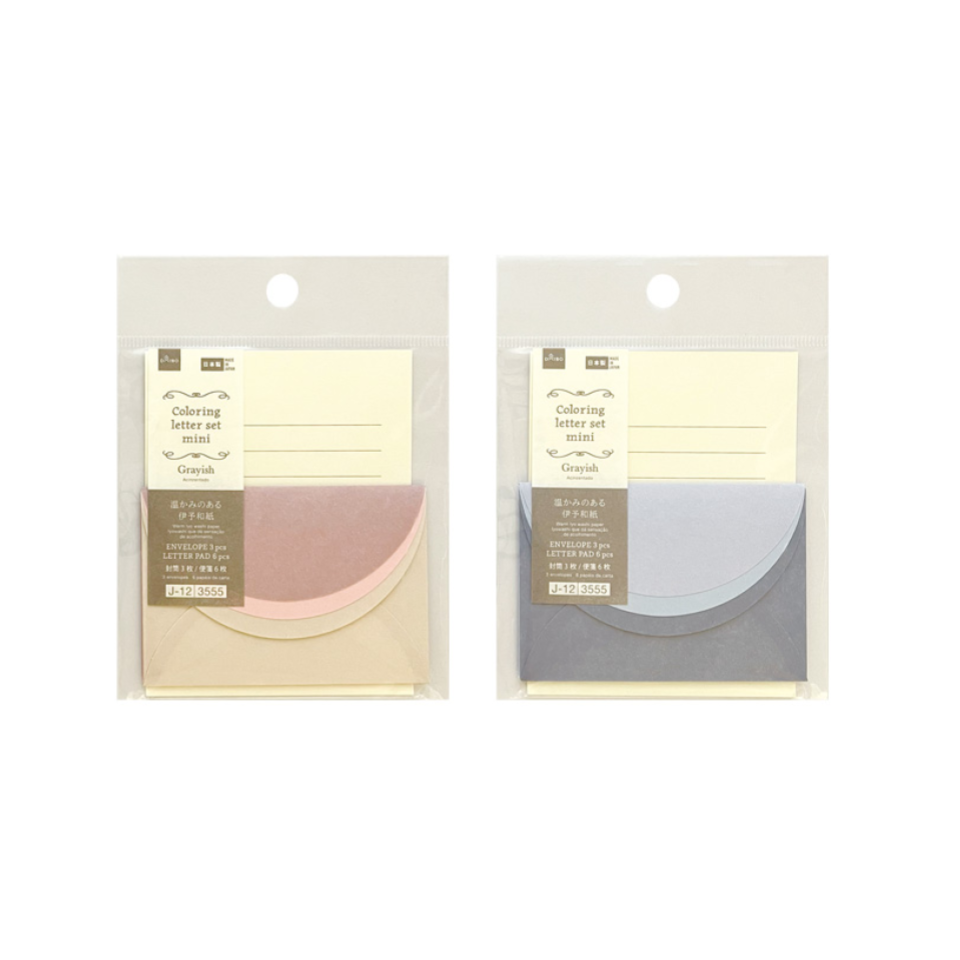 Coloring Mini Letter Pad and Envelope Set Iyowashi