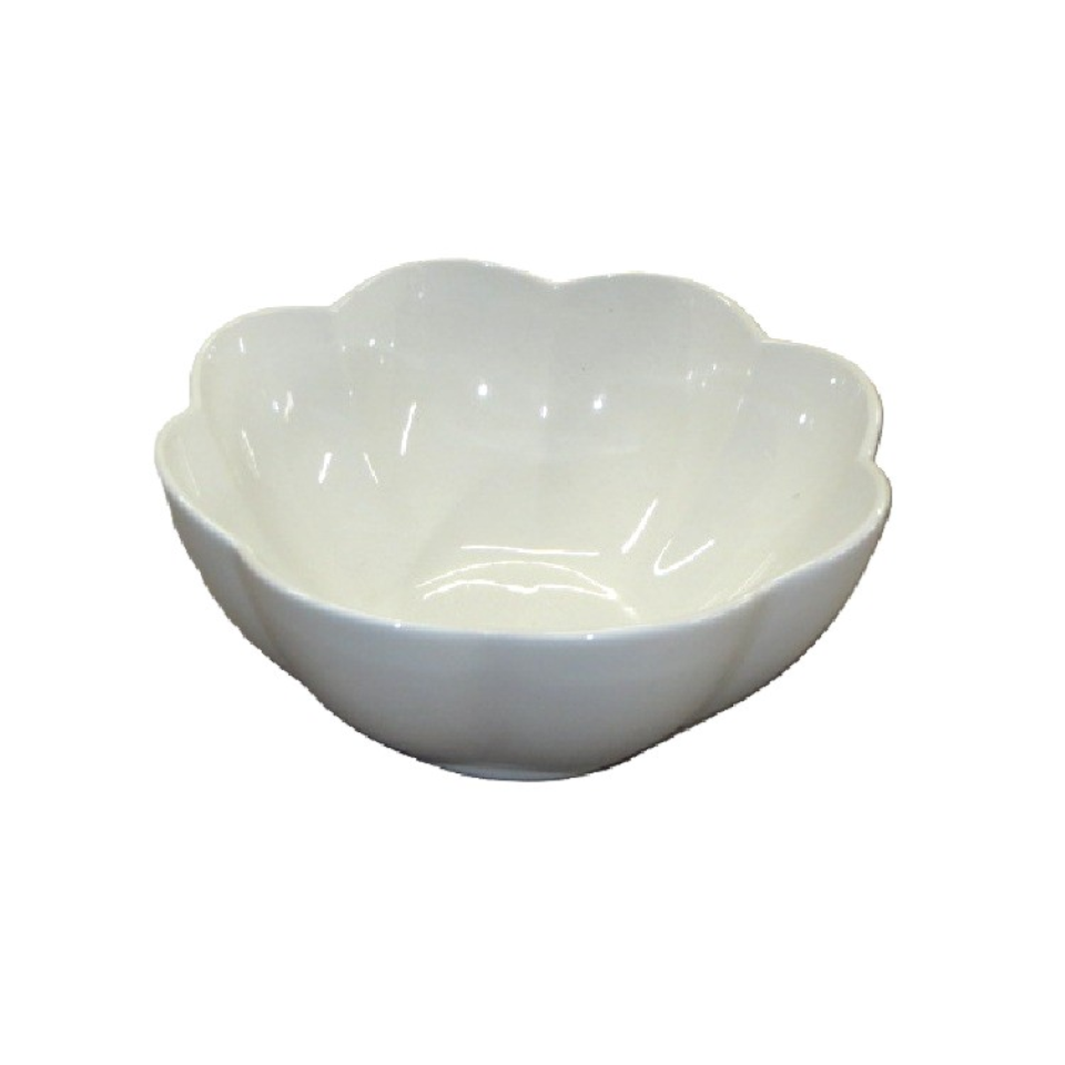 Hanautage White Large Bowl