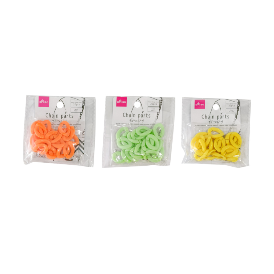 Chain Parts Twist Yellow/Orange/Green