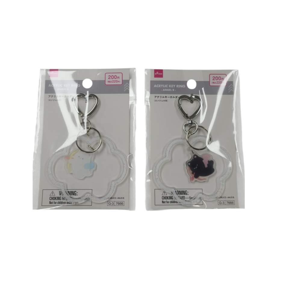 Acrylic Key Ring Angel B