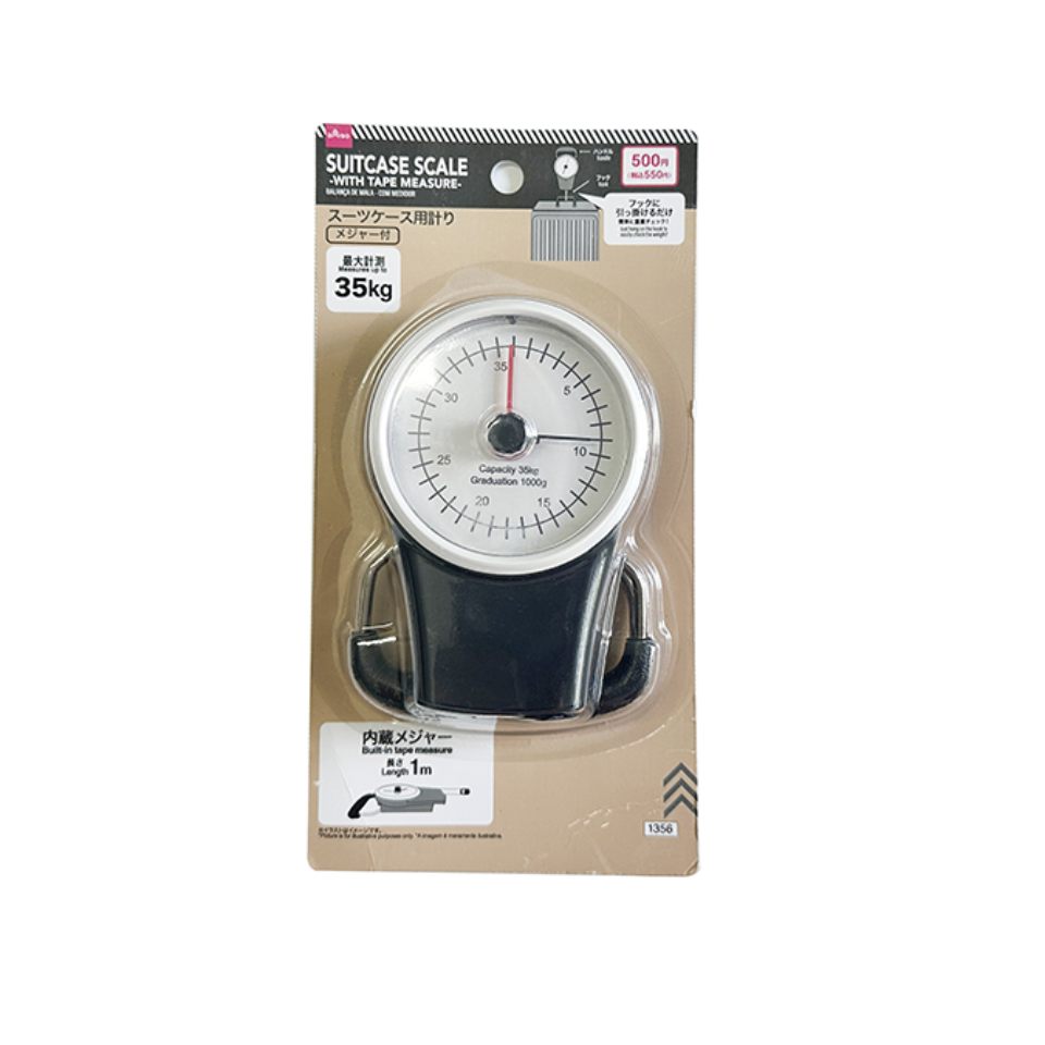 Suitcase Scale with Tape Measure