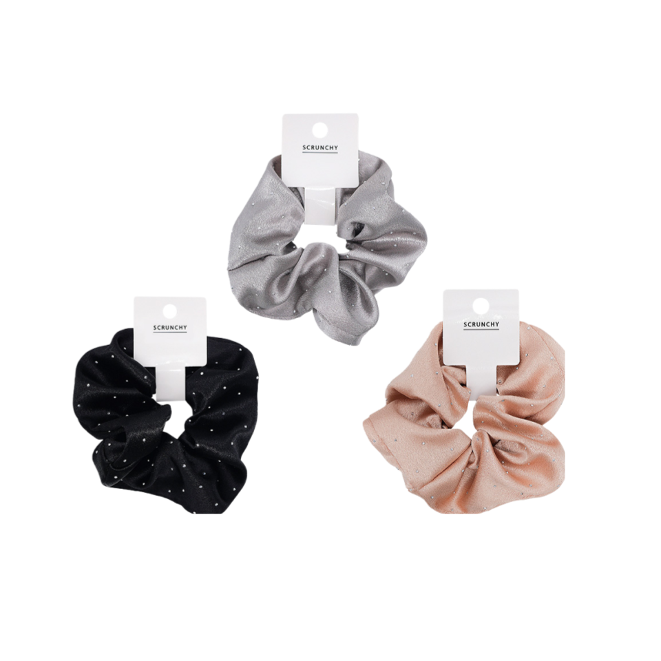 Scrunchie Stone Black/Gray/Beige