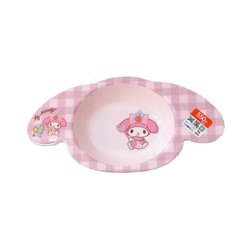 Melamine Deep Dish Die Cut Mymelody Leisurely Time