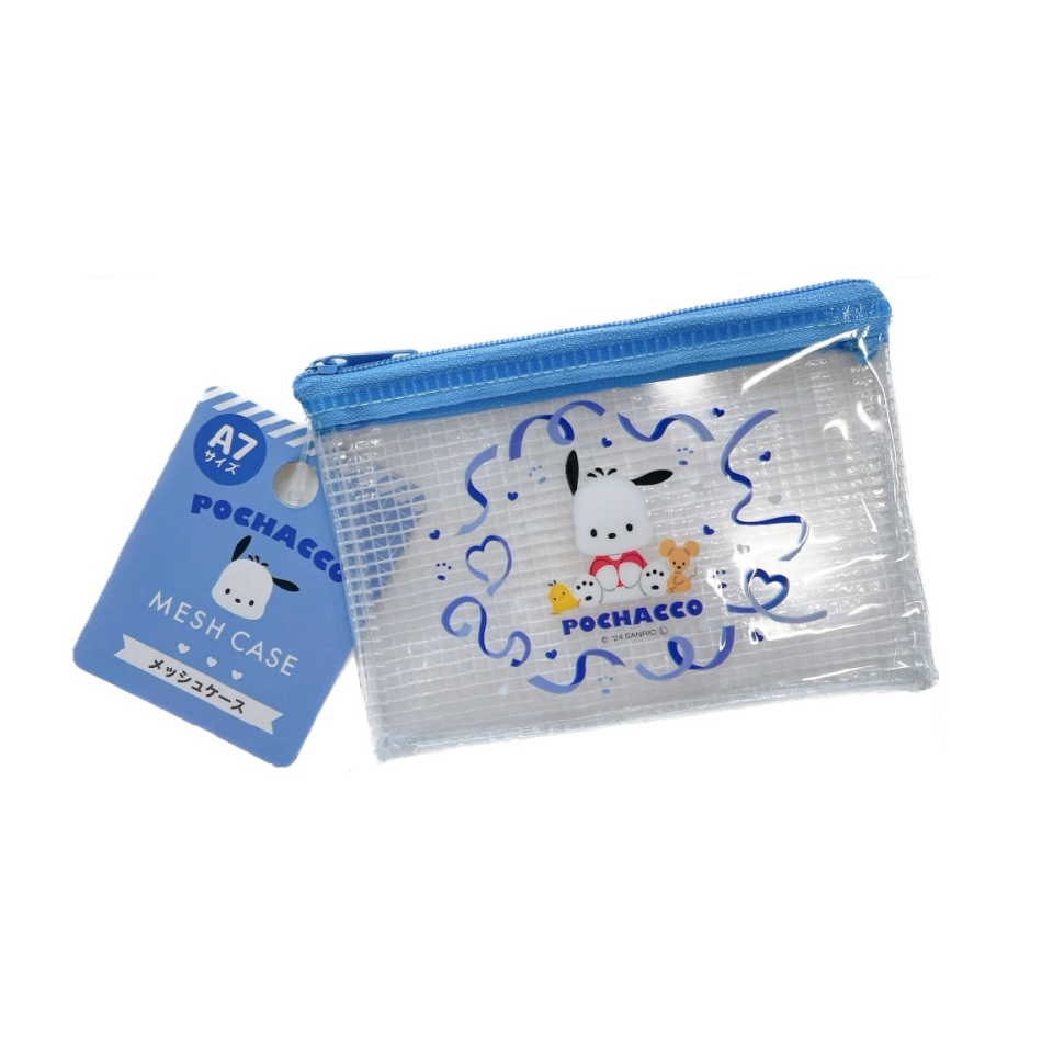PVC Mesh Case A7 Pochacco Blue