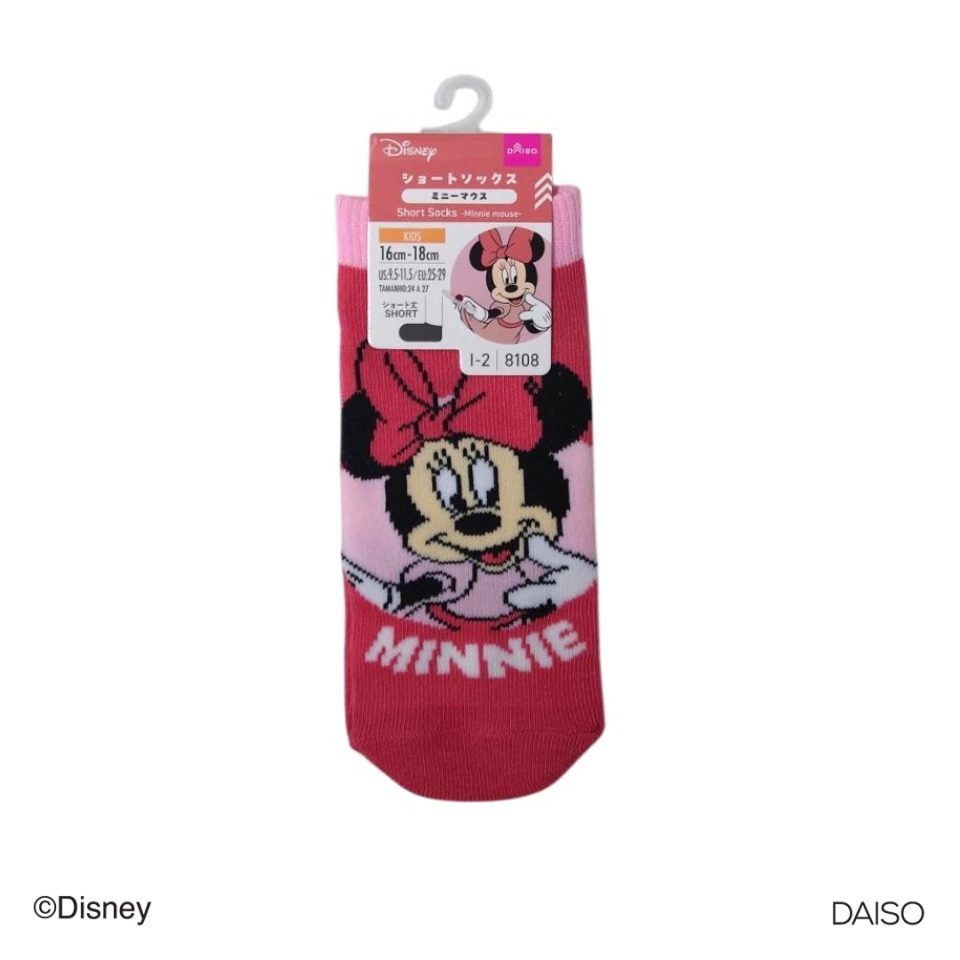 Socks Kids Minnie Mouse