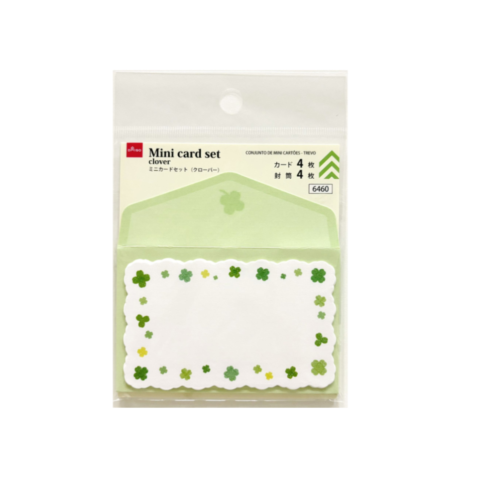 Mini Card Set Clover