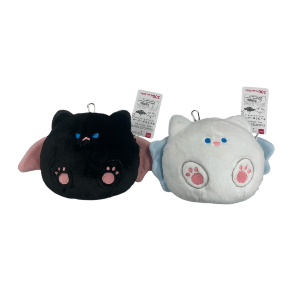 Character Pouch with Key Ring Angel