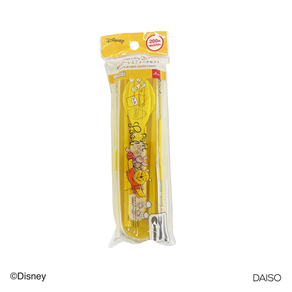 Chopsticks Spoon and Fork Set Winnie the Pooh