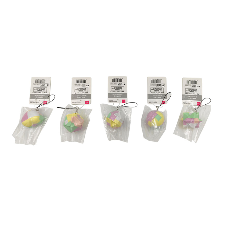 Brain Puzzle Key Ring