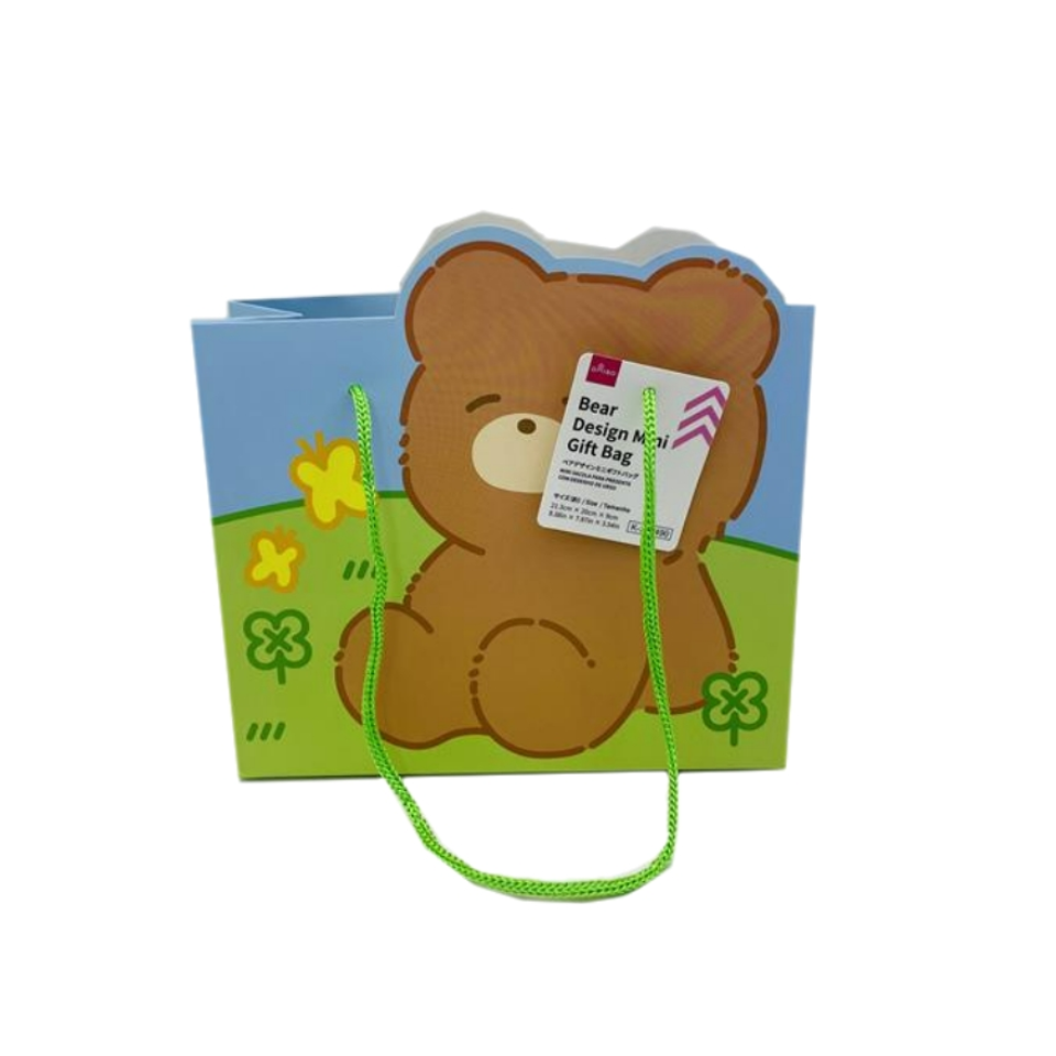 Bear Design Mini Gift Bag