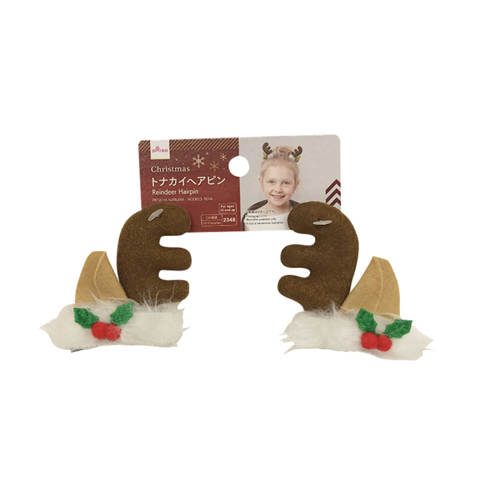 Reindeer Hairpin