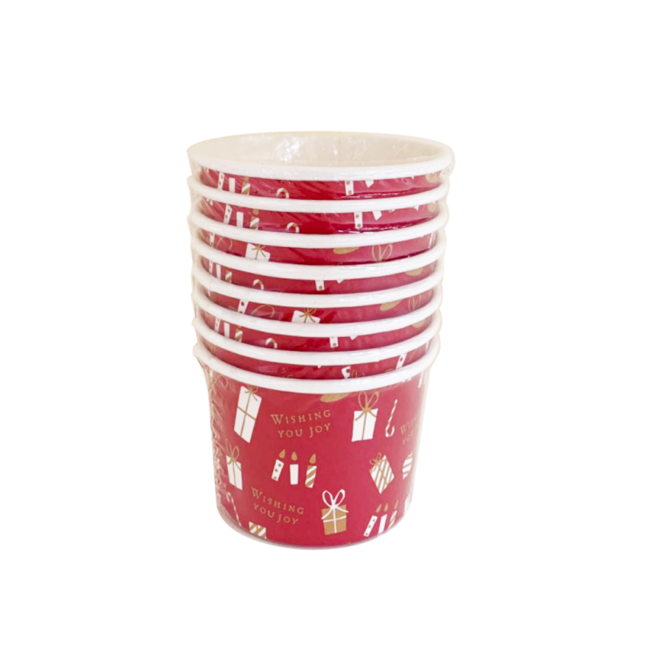 Paper Food Cup Christmas