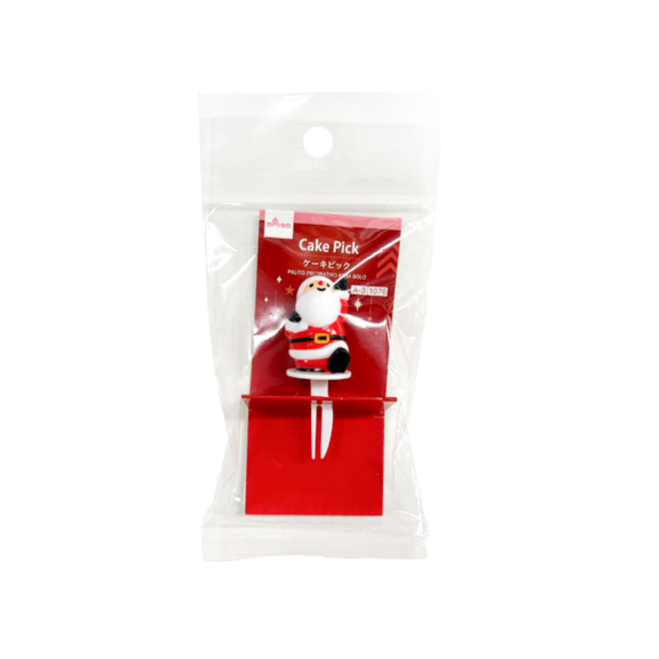 Cake Pick Santa Claus