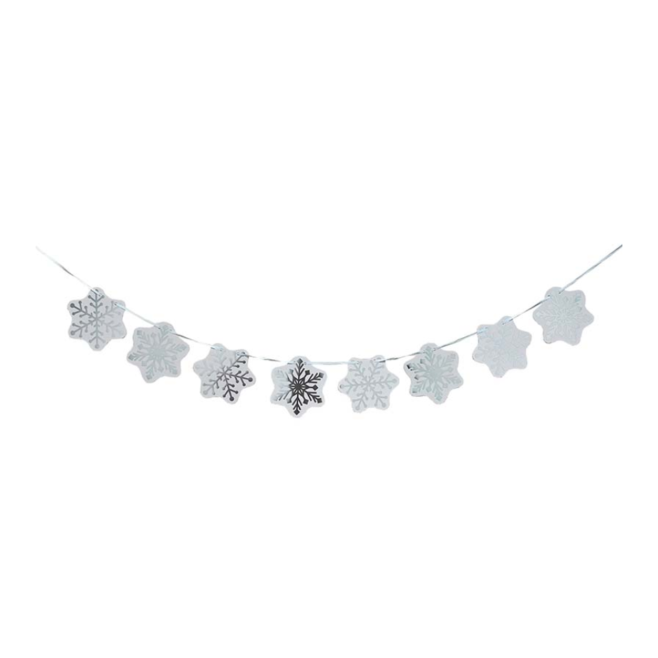 Metallic Flag Christmas 2m