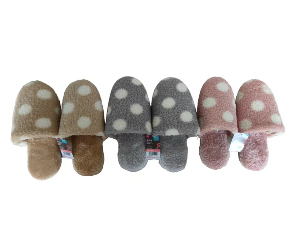 Backless Slippers Memory Foam Dot EU 36-39.5