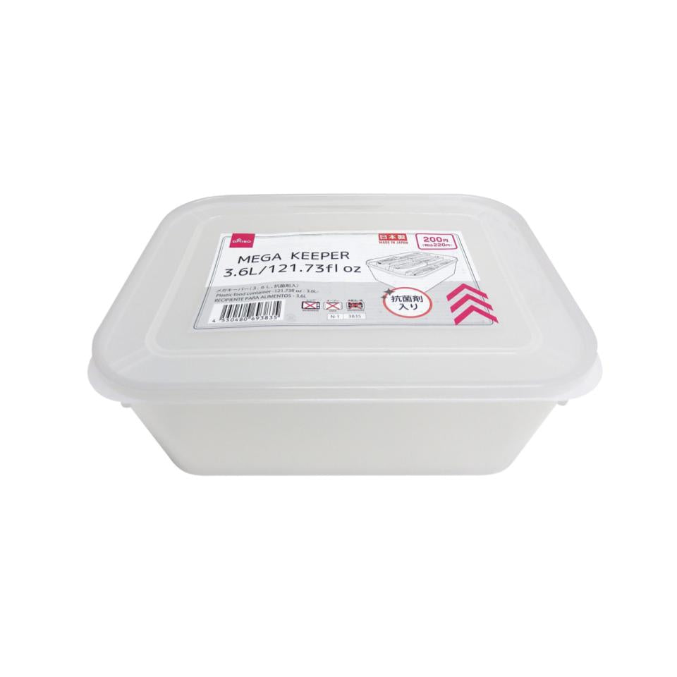 Plastic Food Container 3.6L