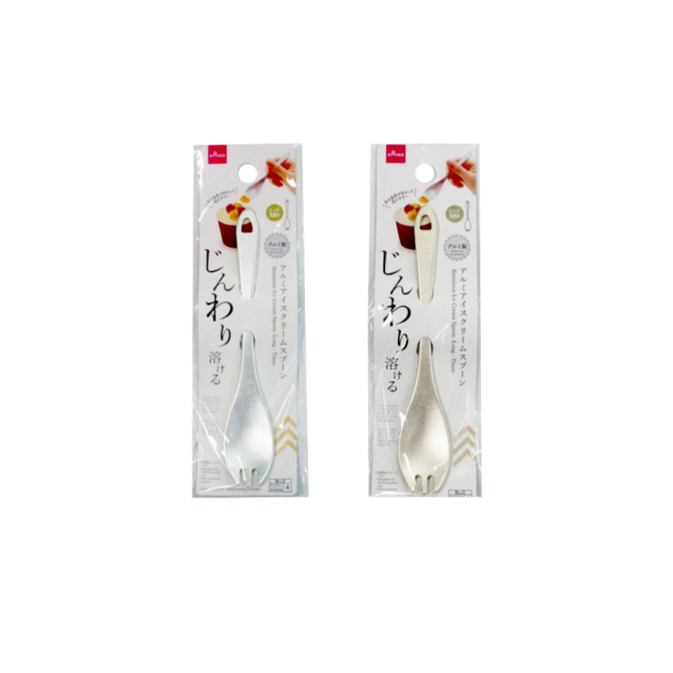 Aluminum Ice Cream Spoon Long/Tines