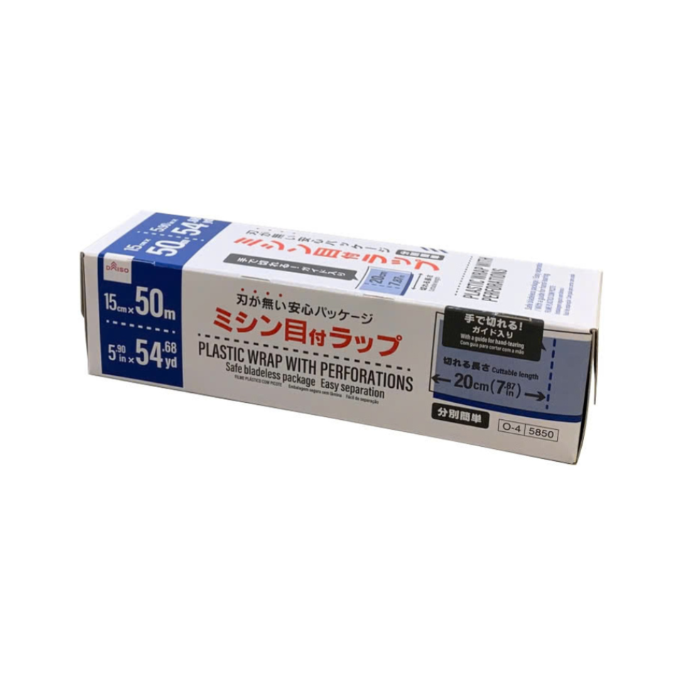 Plastic Wrap with Perforations