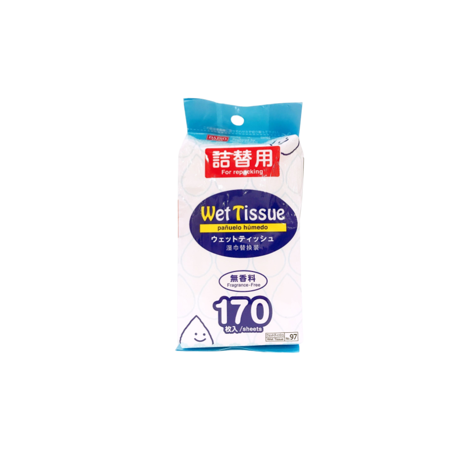 Wet Tissue for Repacking