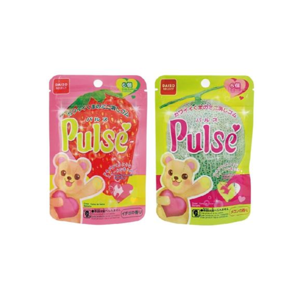 Resealable Eraser Pack Fruity 2