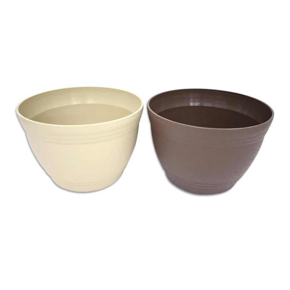 Recycled Plastic Flower Pot No. 8 8.93in