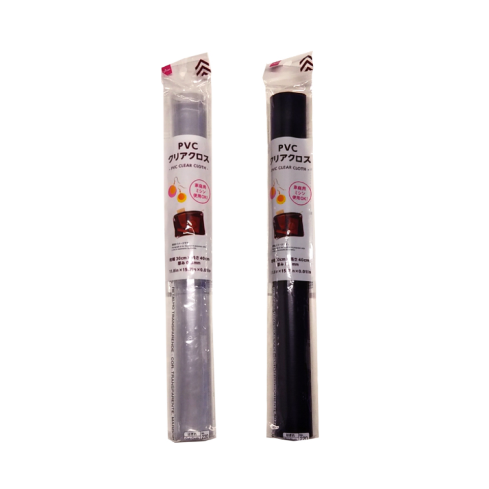 Pvc Clear Cloth Clear Brown