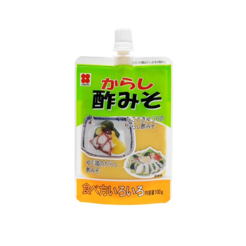 Shinjyo Miso Spout Mustard Vinegar Miso 100g