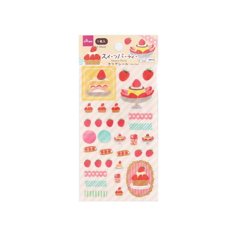 Clear Seal Strawberry