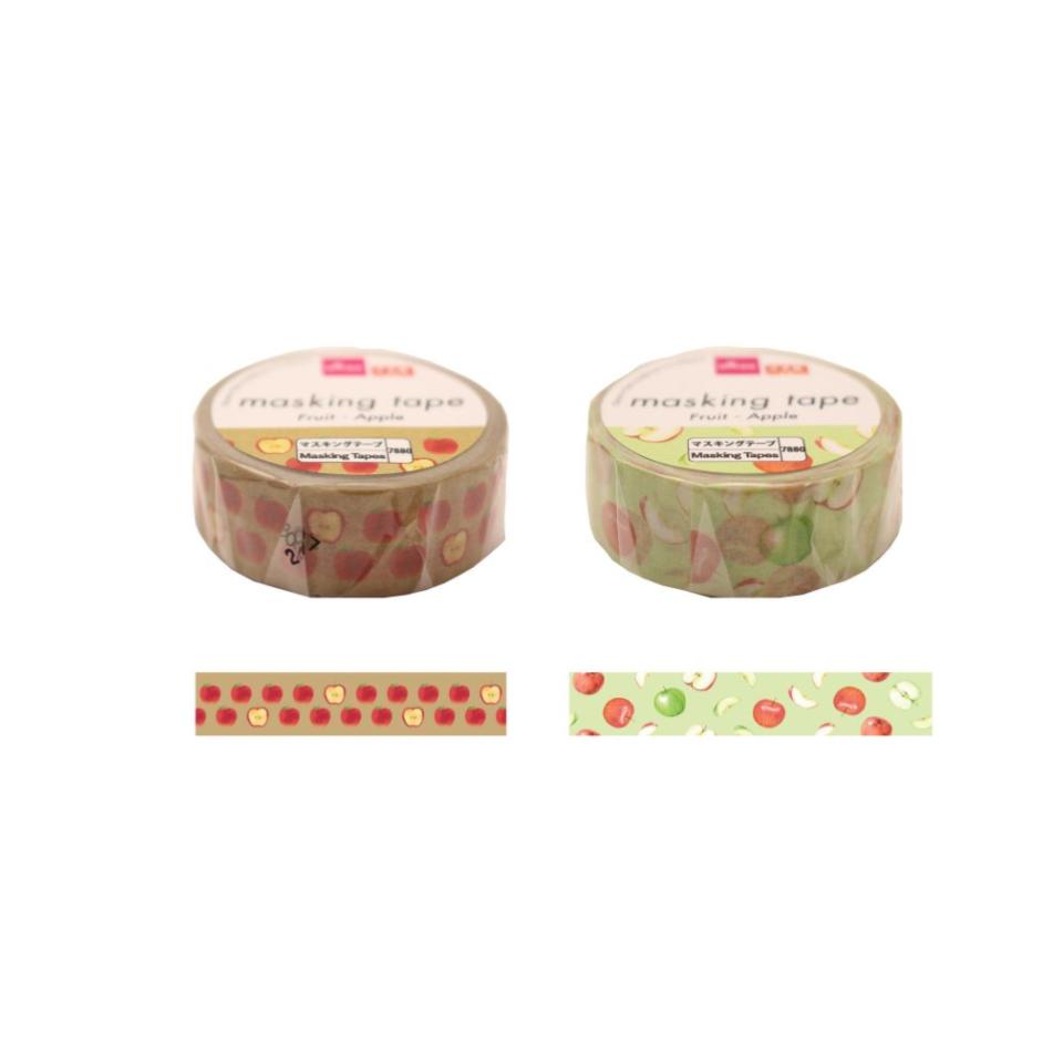 Masking Tape Fruit Apple
